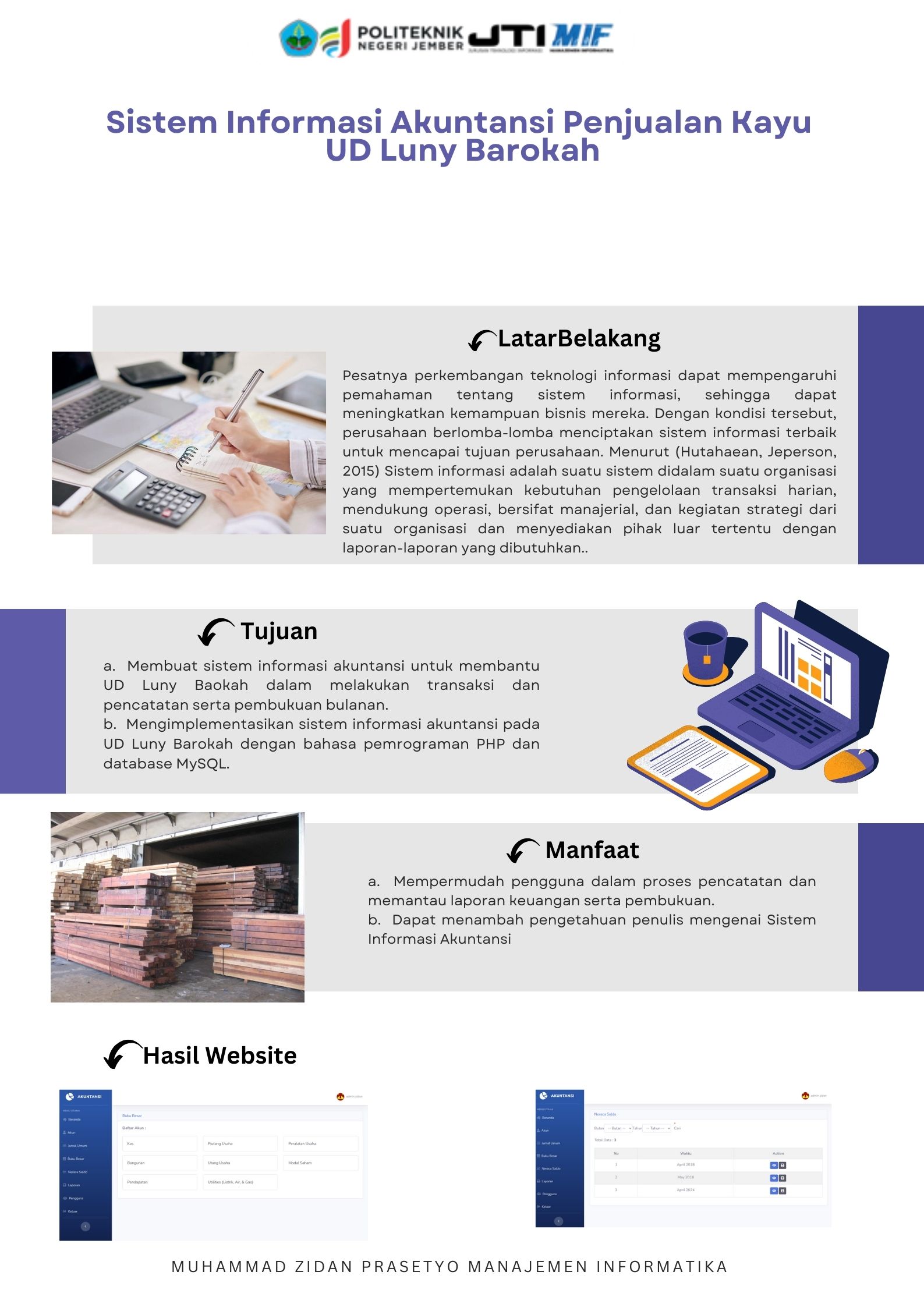 Sistem Informasi Akuntansi Penjualan Kayu UD Luny Barokah