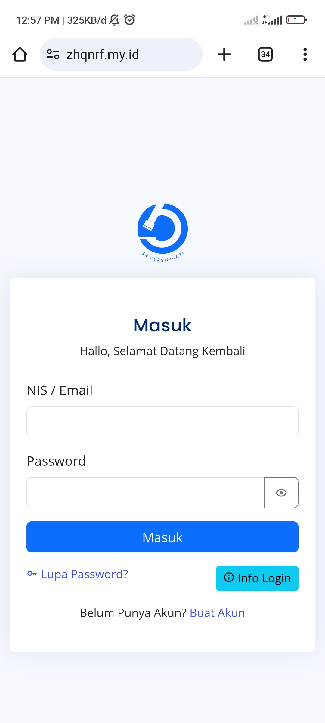 SR Klasifikasi