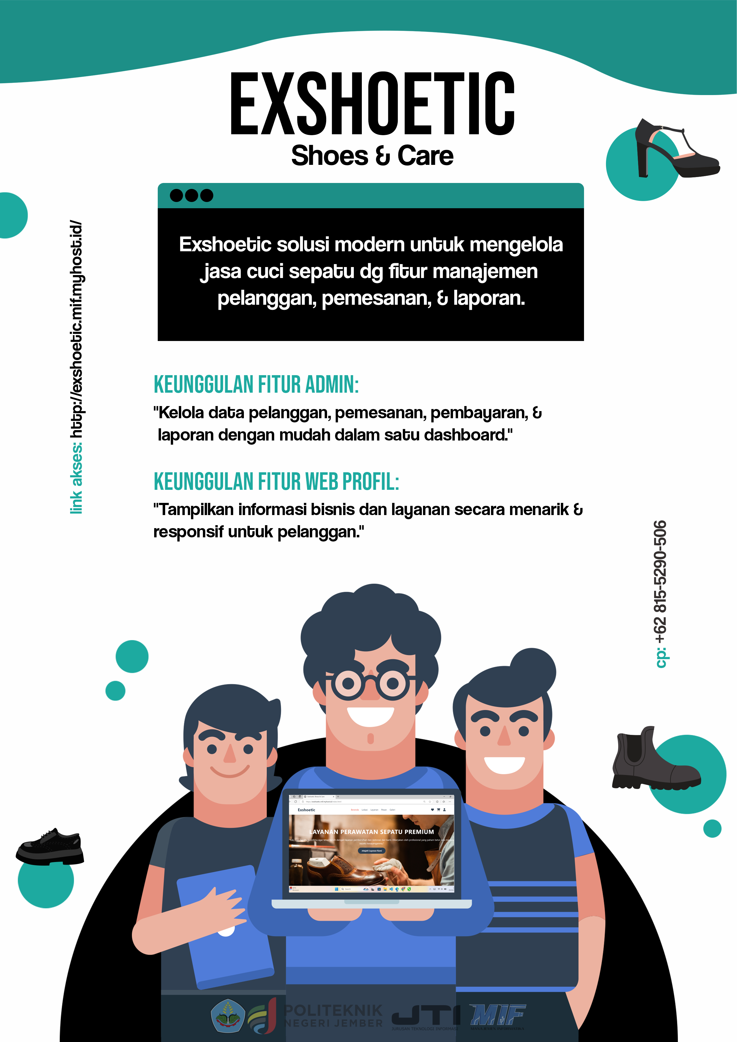 SISTEM INFORMASI CUCI SEPATU EXSHOETIC